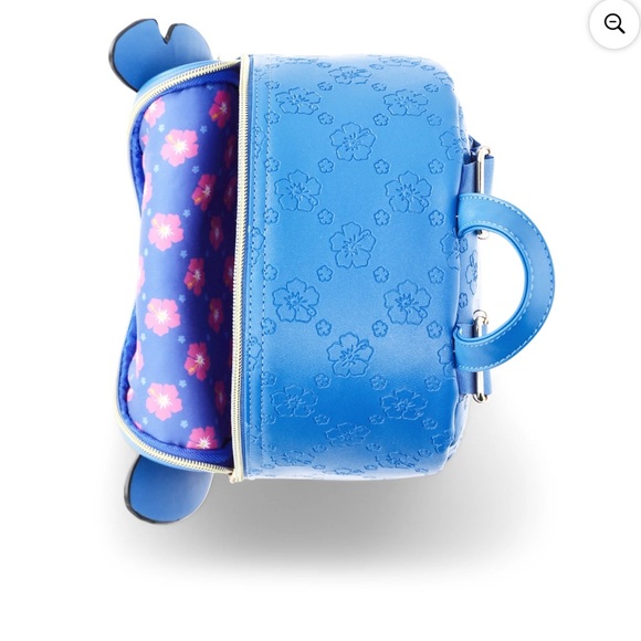 Disney Lilo & Stitch Women's Floral Mini Backpack - Picture 2 of 4